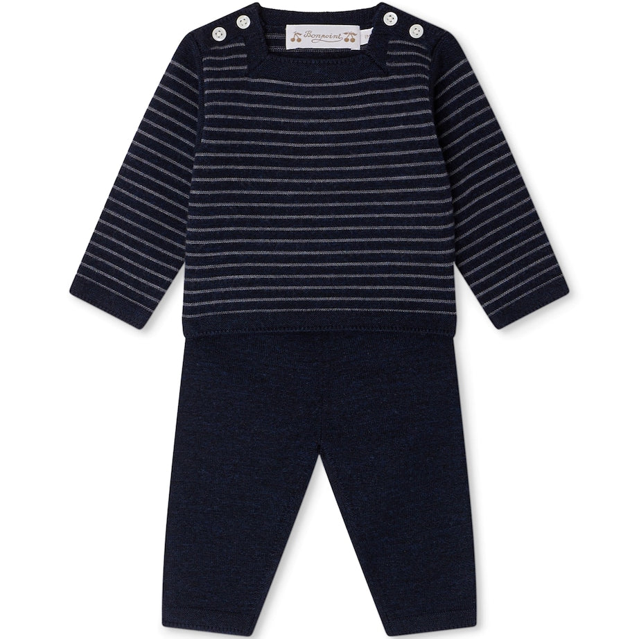 Wool Top and Trousers Set (1-18 Months)