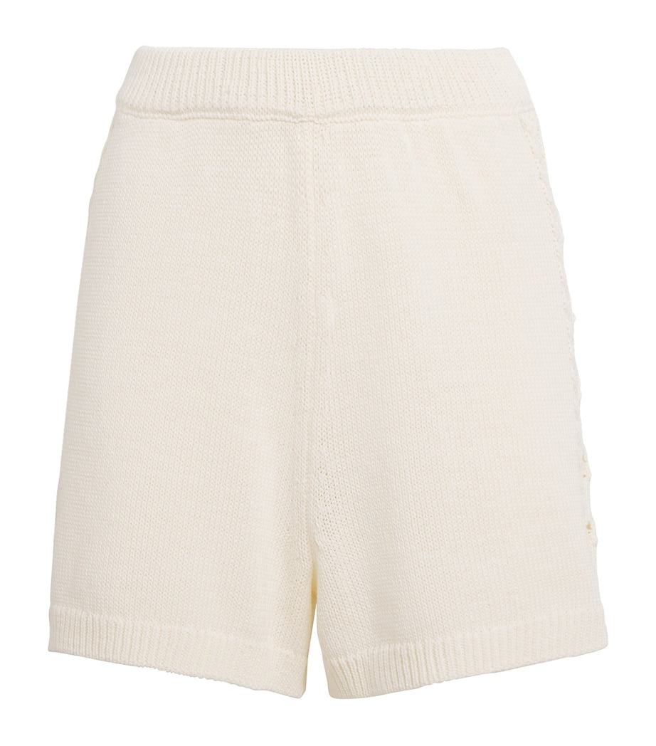 Cotton Crochet Shorts
