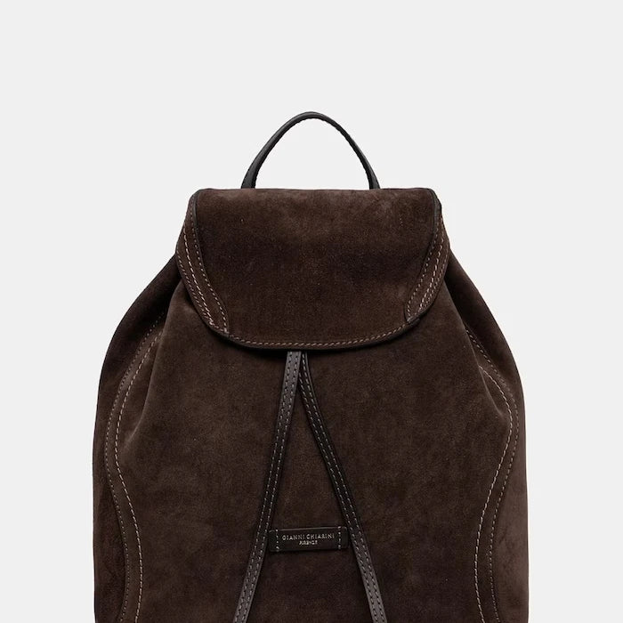 Gianni Chiarini kadın süet sırt çantası VIOLETTE