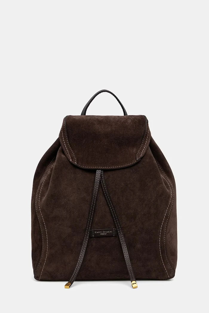 Gianni Chiarini kadın süet sırt çantası VIOLETTE