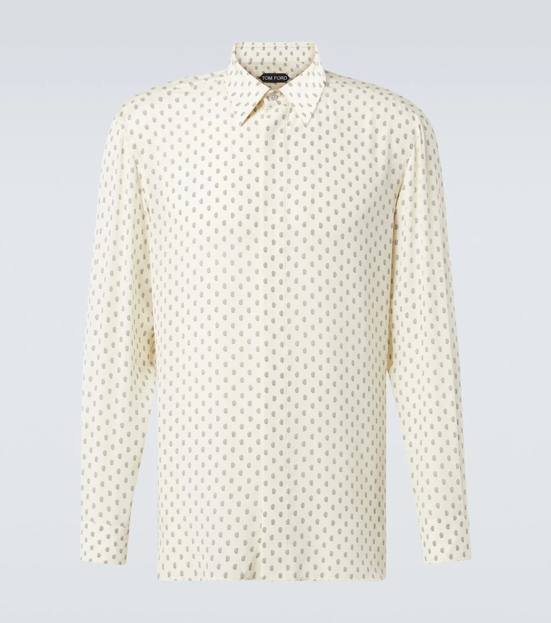 Tom Ford - Paisley silk crêpe de chine shirt