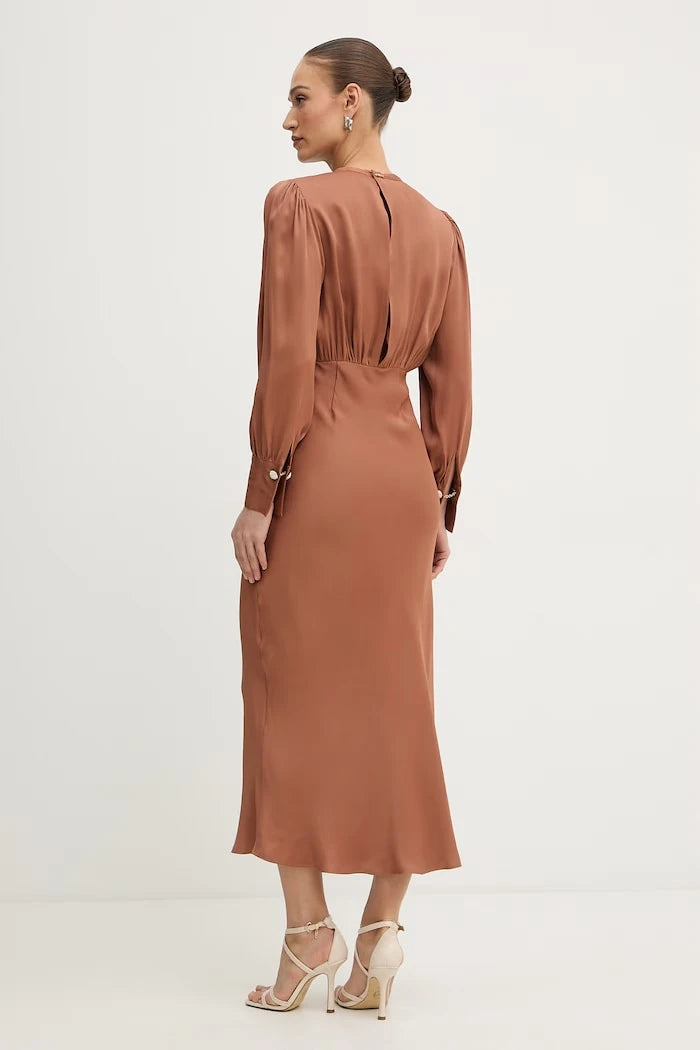 Twinset рокля с вискоза