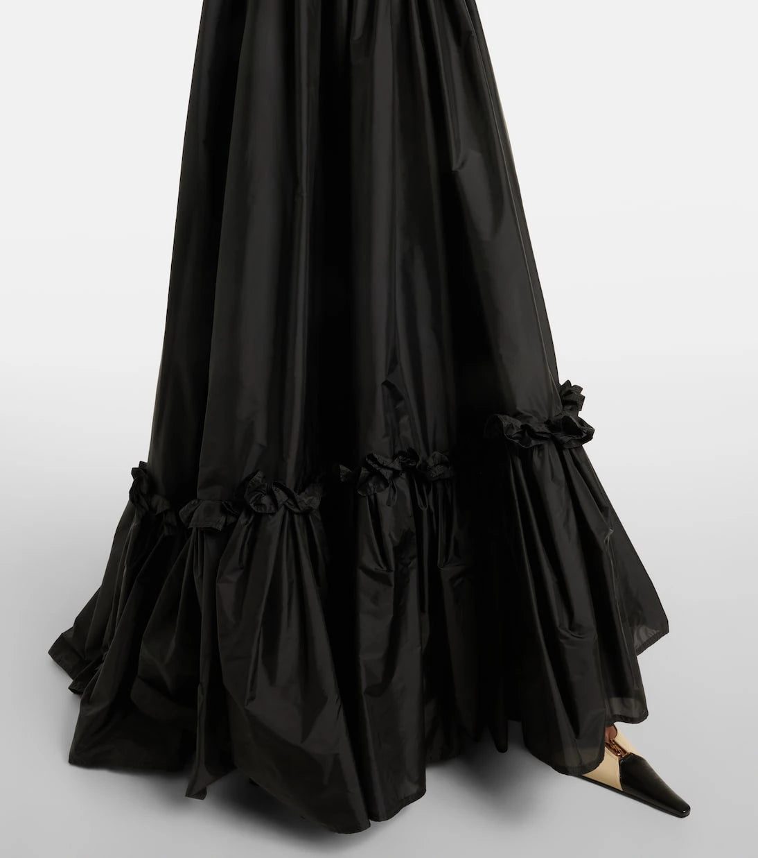 Saint Laurent - Ruffled maxi skirt