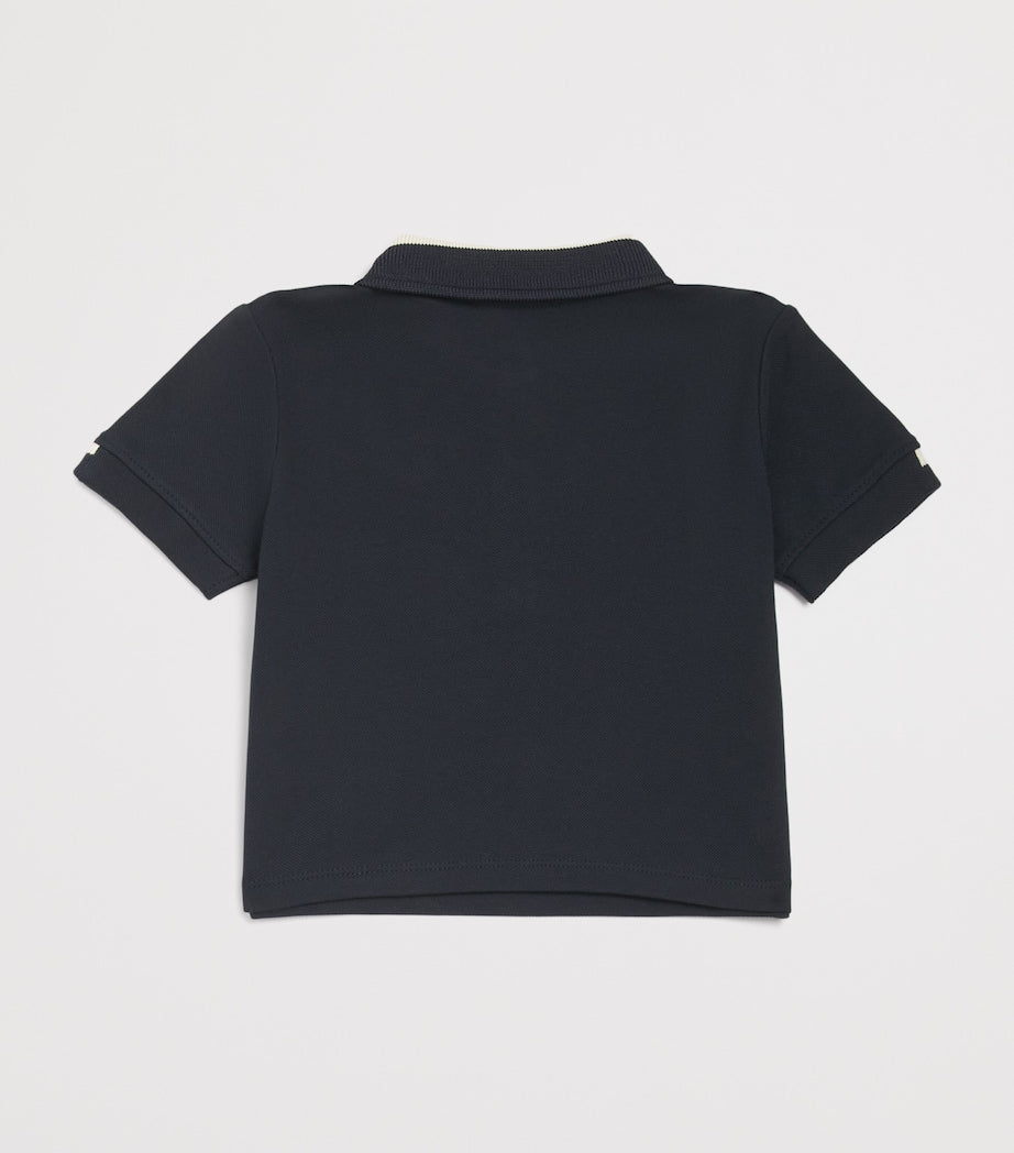 Emporio Armani Kids Stretch-Cotton Polo Shirt
