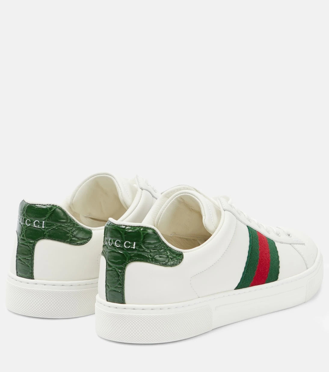 Gucci - Ace leather sneakers