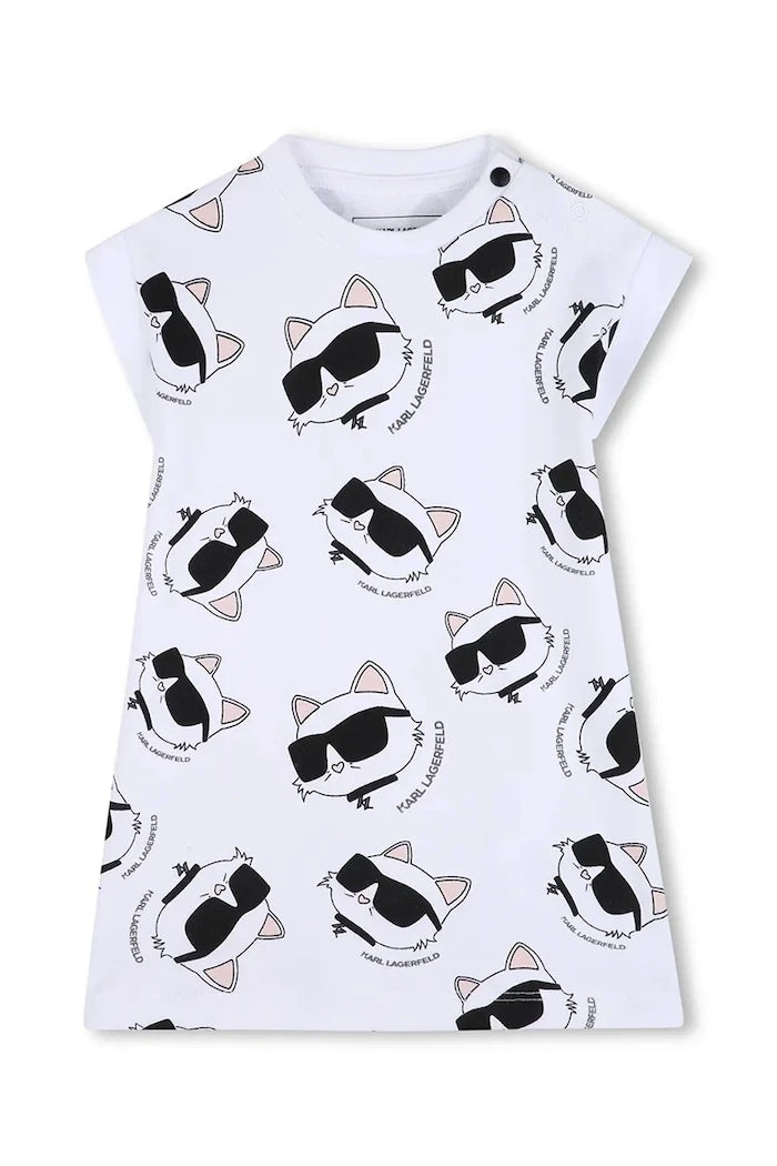 Karl Lagerfeld Bebek Pamuk Elbise
