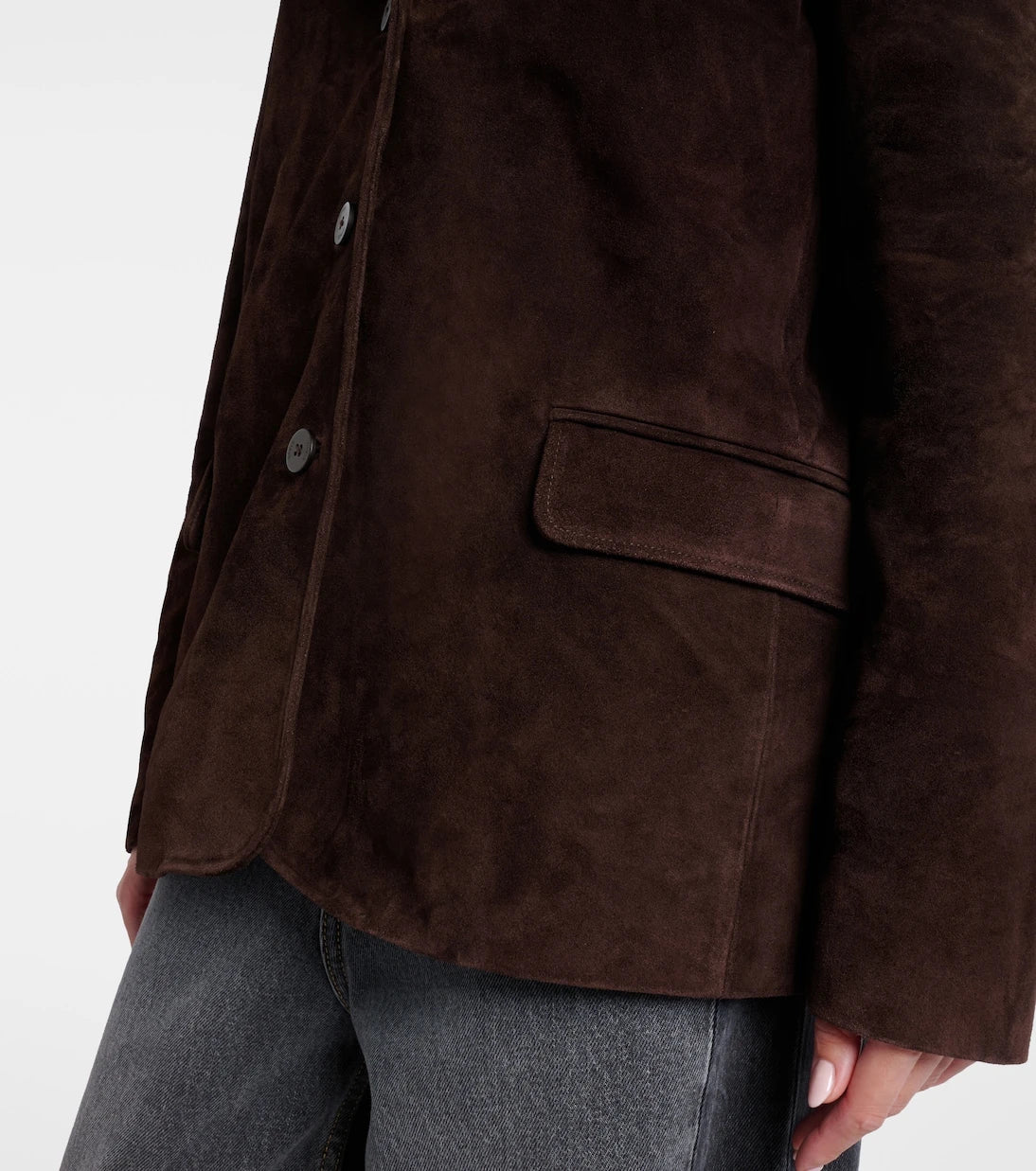 Staud - Corrine suede jacket