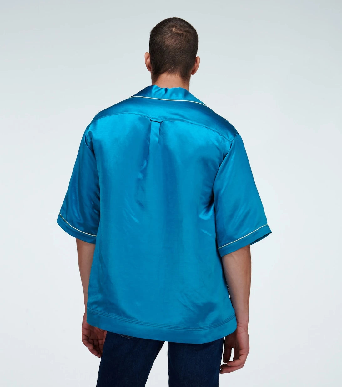 Wales Bonner - Short-sleeved pajama shirt