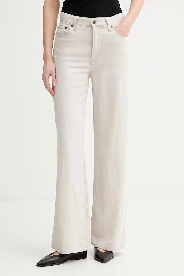 Levi's дънки wide leg дамски RIBCAGE WIDE LEG H223