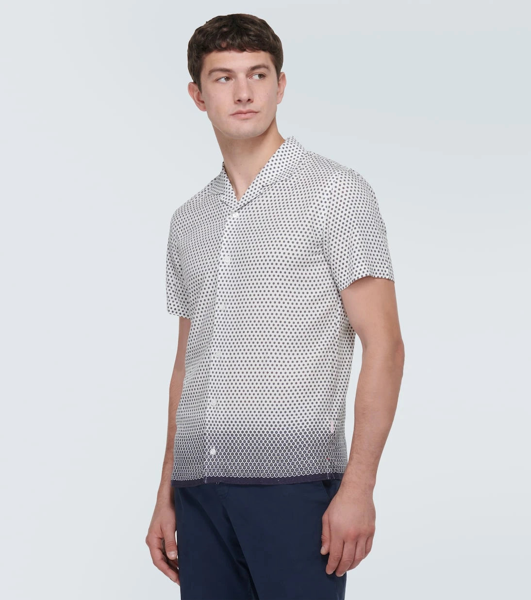 Orlebar Brown - Hibbert floral bowling shirt