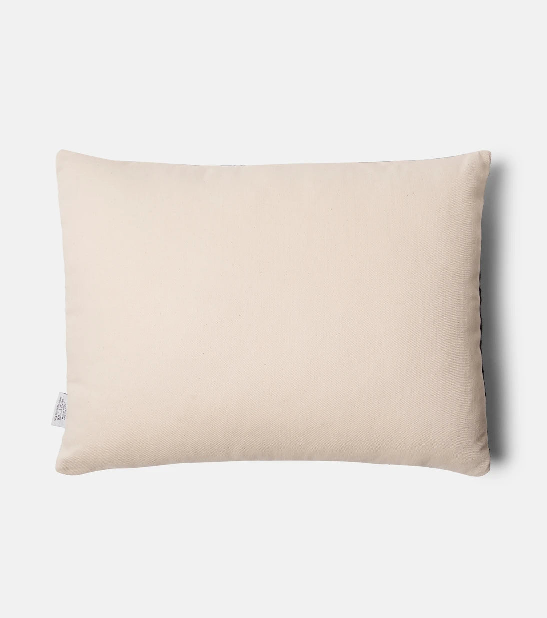 Les-Ottomans - Striped cotton and silk velvet cushion