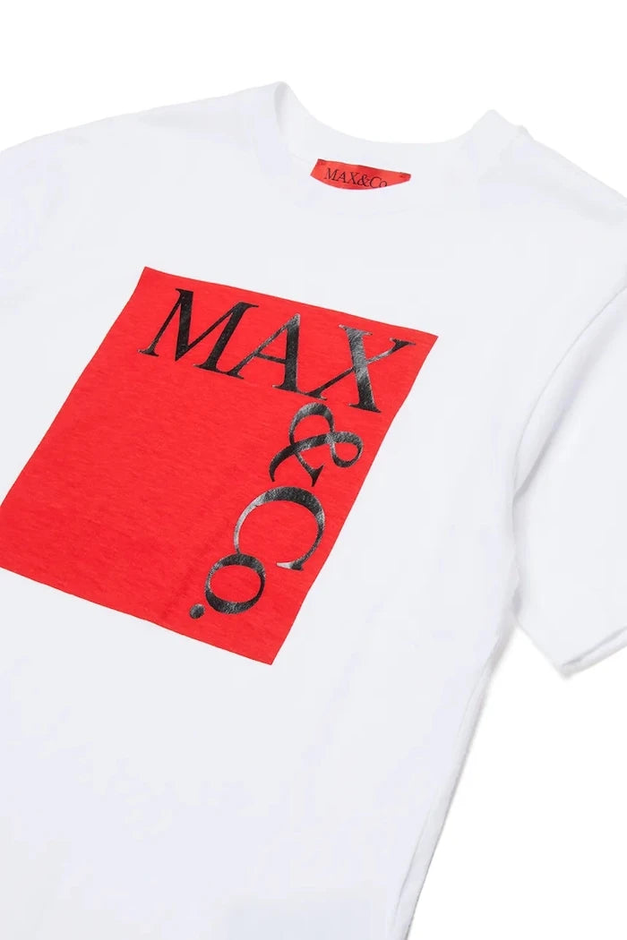 Детска памучна тениска MAX&Co. MAXT1F T-SHIRT