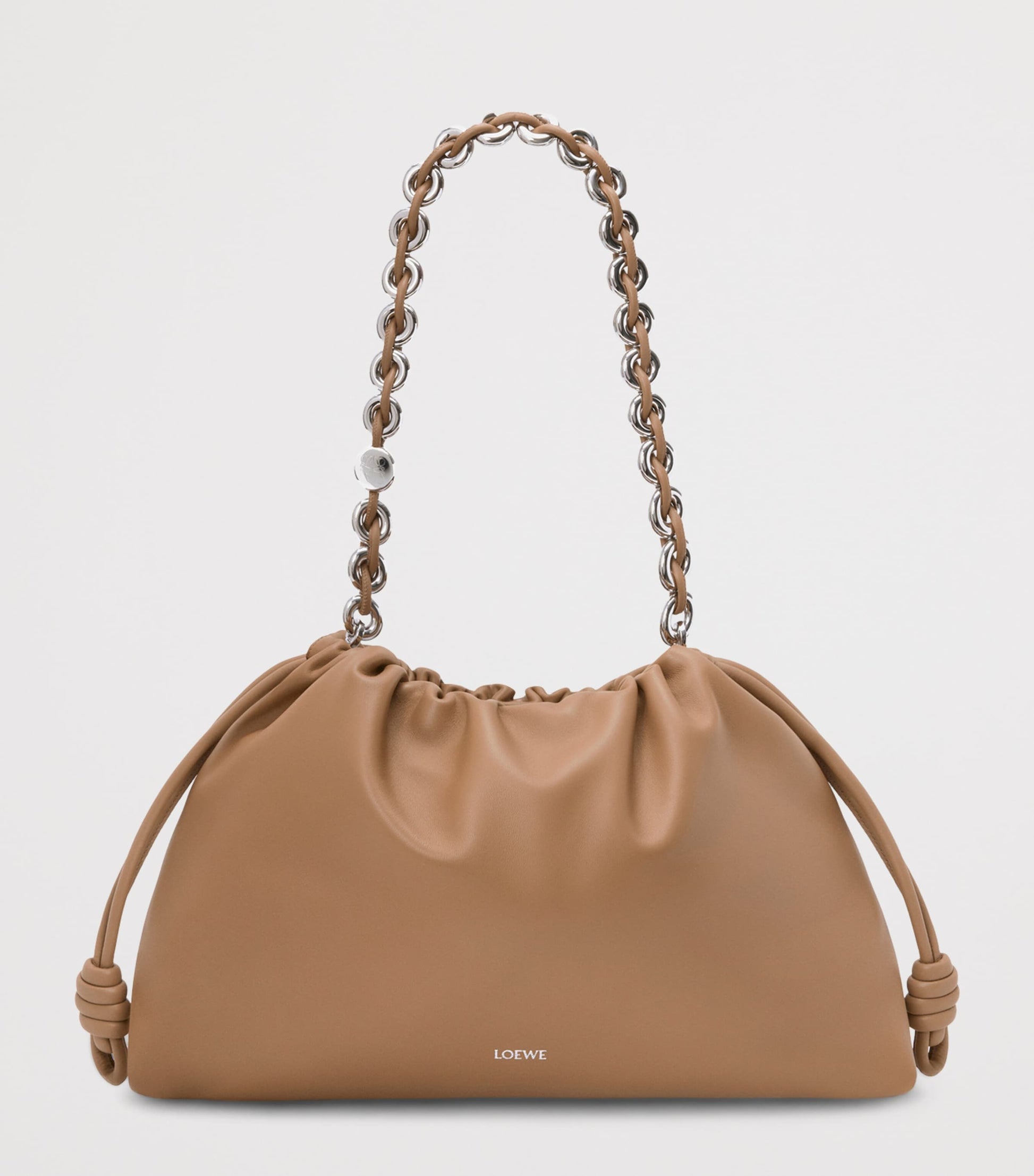 LOEWE Large Leather Flamenco Shoulder Bag