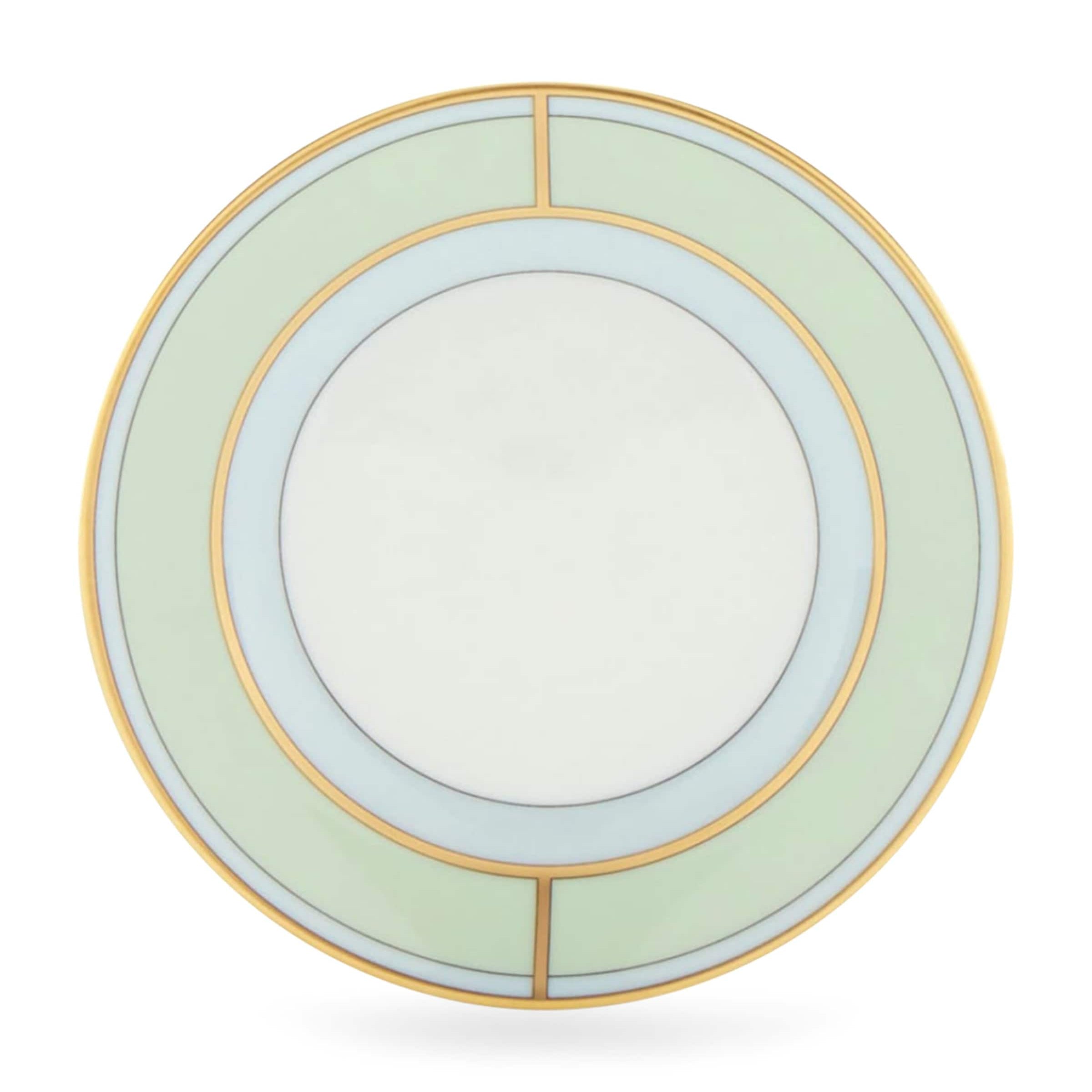 Porcelain Colonna Diva Verde Coffee Saucer (12.5cm)