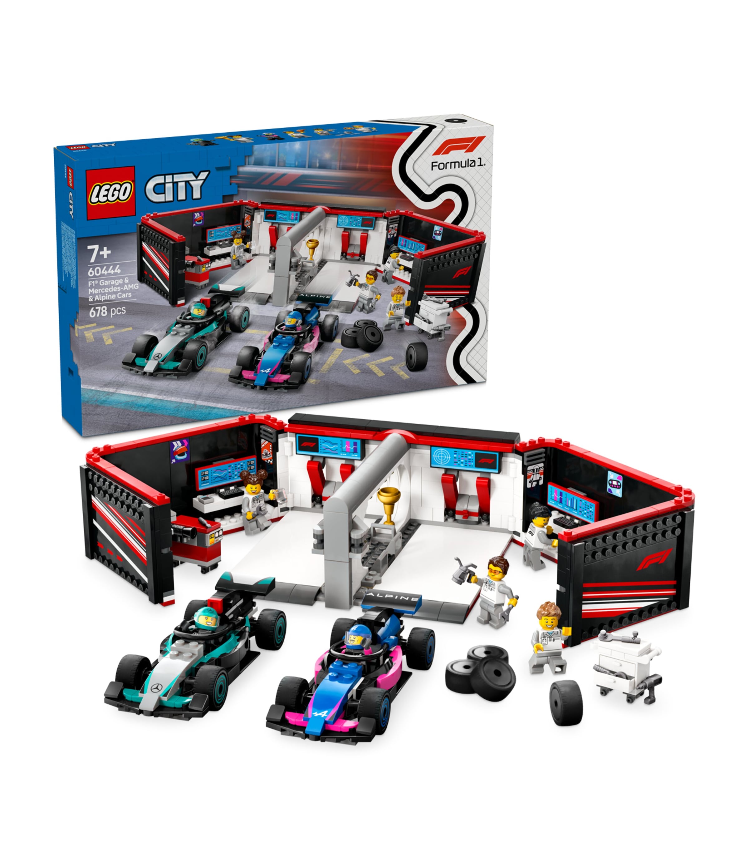City F1 Garage & Mercedes-AMG & Alpine Cars 60444