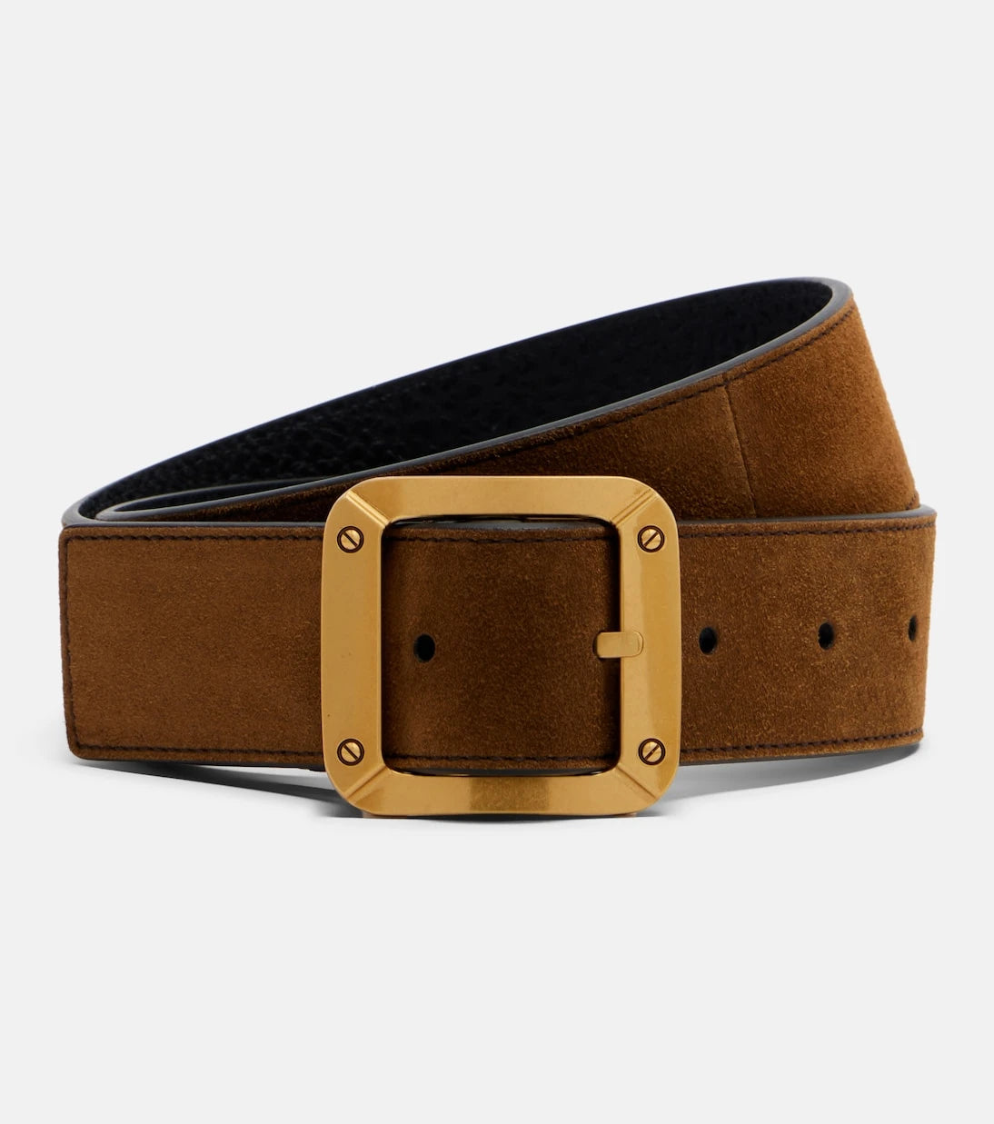 Acne Studios - Reversible suede belt