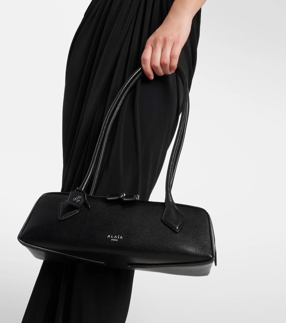 Alaïa - Teckel Small leather shoulder bag