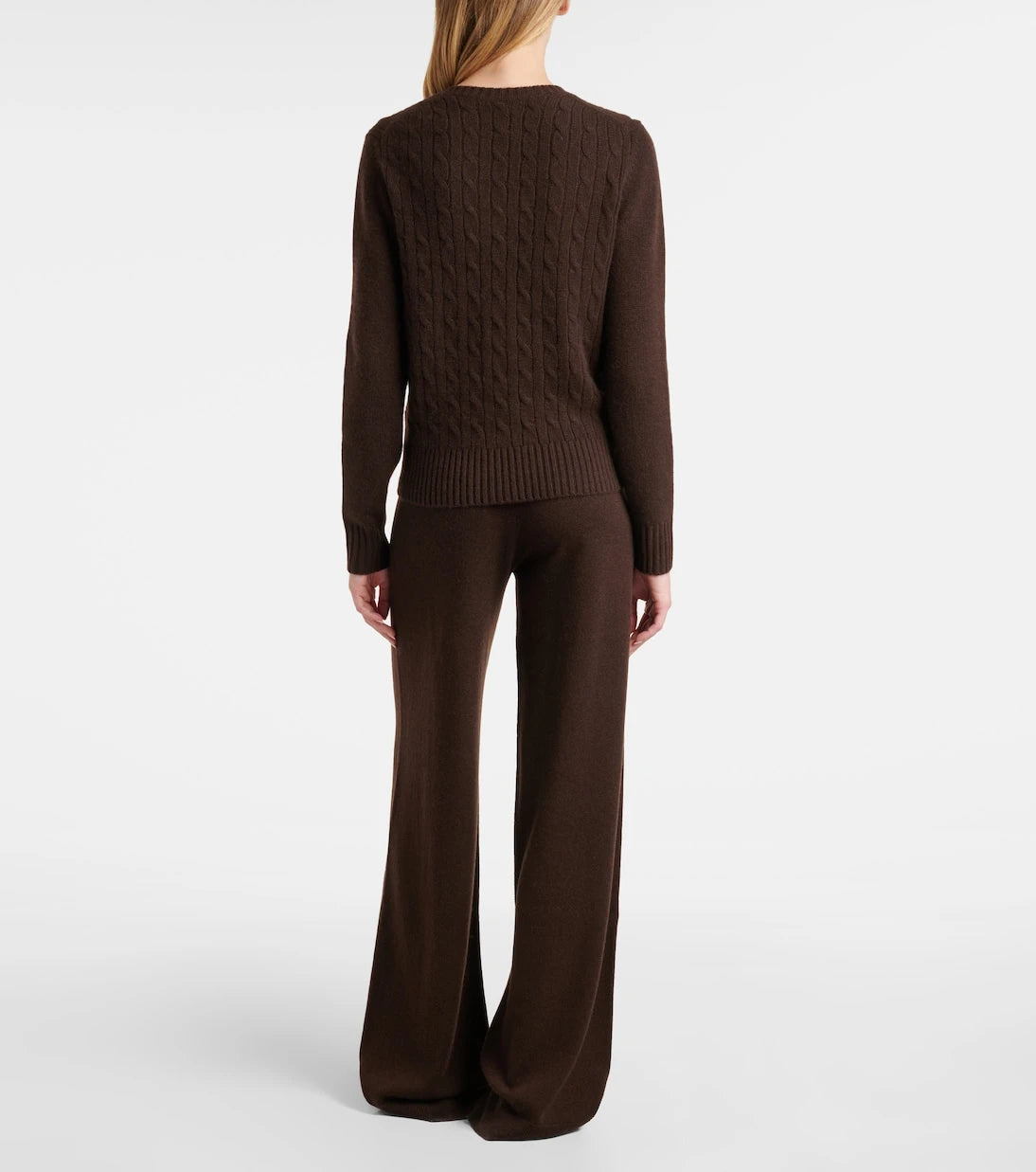 Jardin des Orangers - Cable-knit cashmere-blend sweater