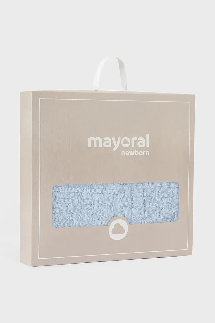 Mayoral Newborn pamuklu bebek battaniyesi