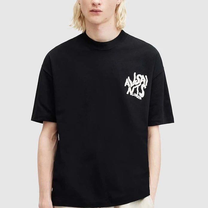Памучна тениска AllSaints ORLANDO SS
