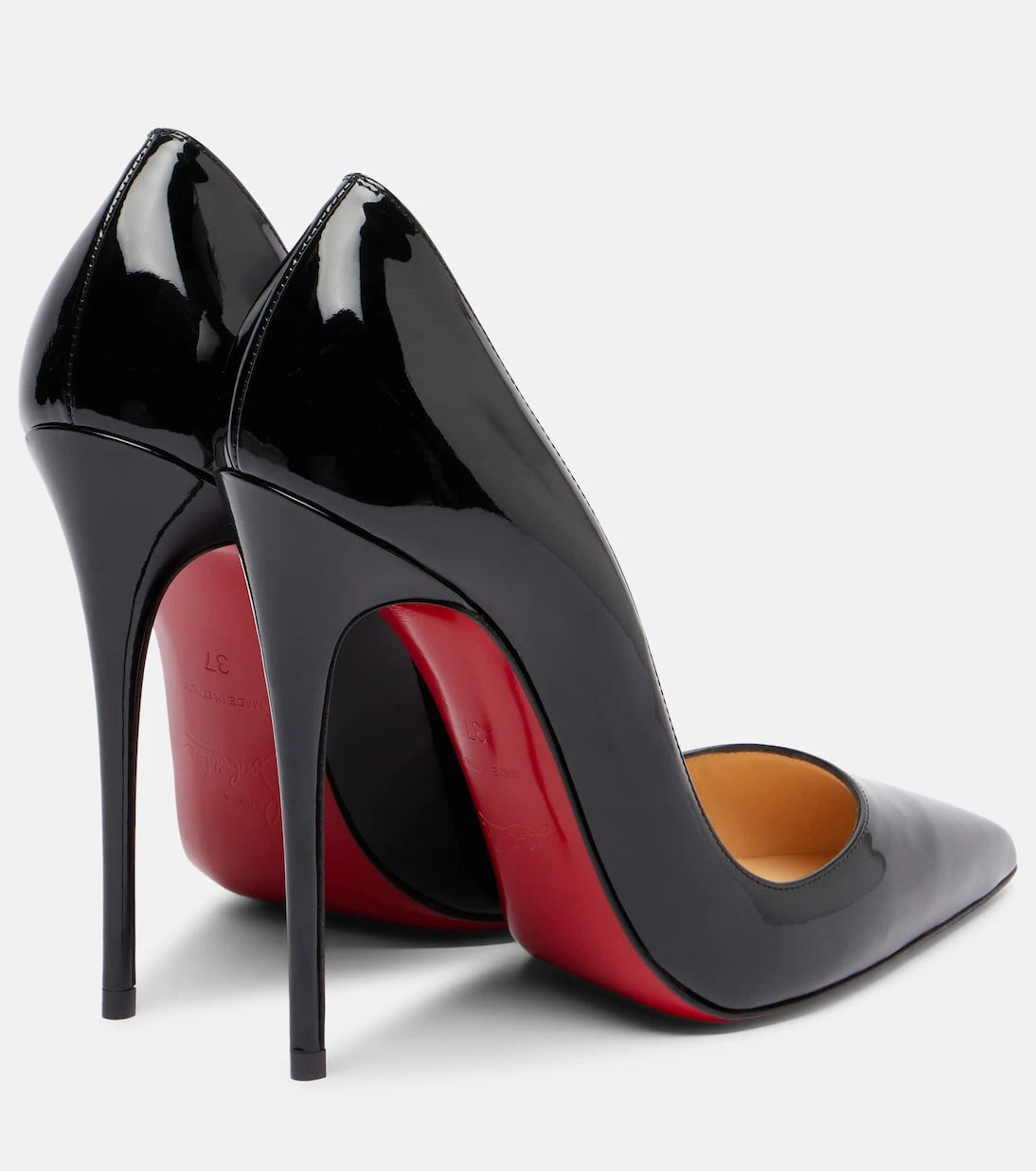Christian Louboutin - حذاء So Kate 120 بكعب عالٍ من الجلد اللامع