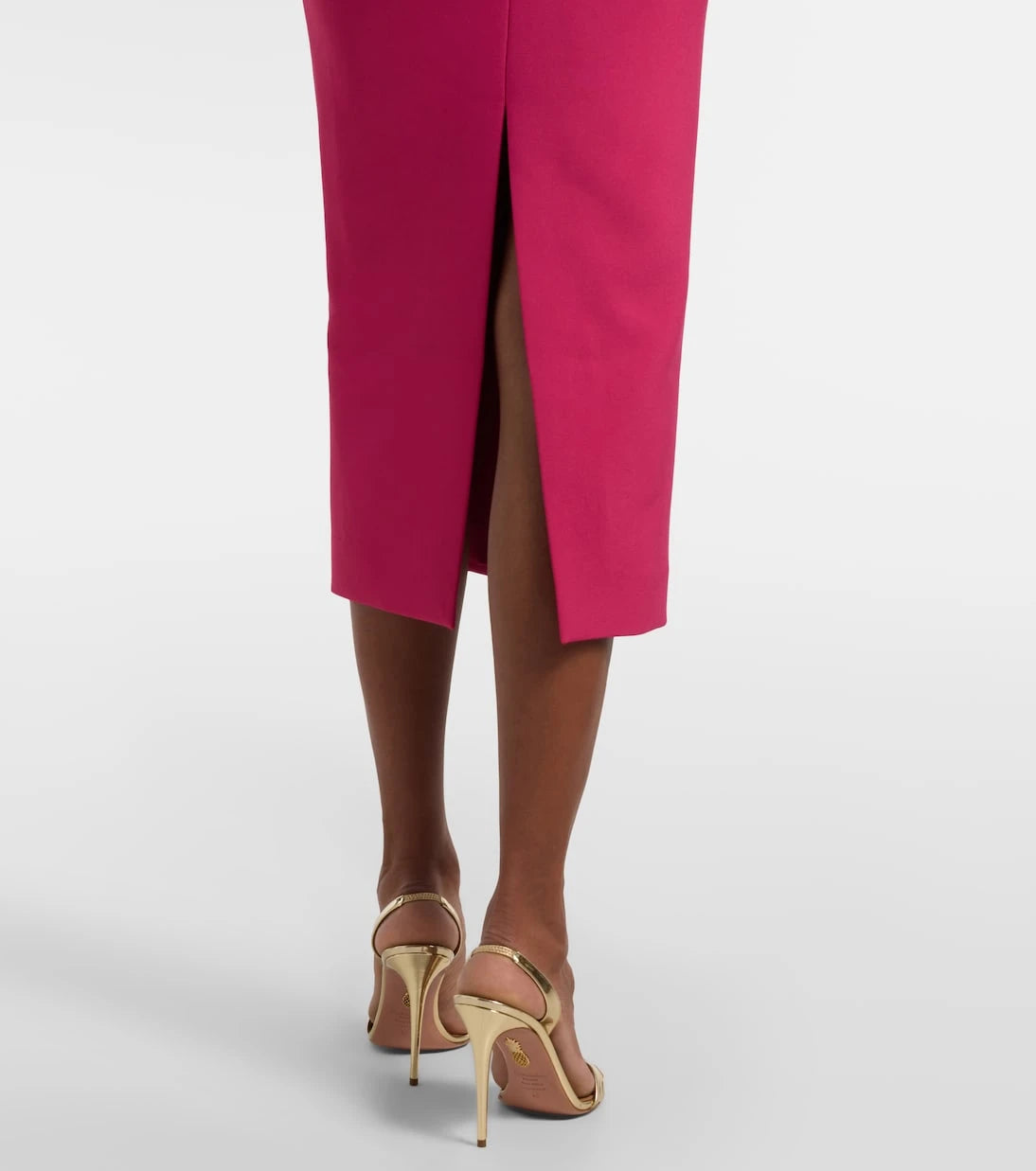 Roland Mouret - Floral-appliqué bustier dress