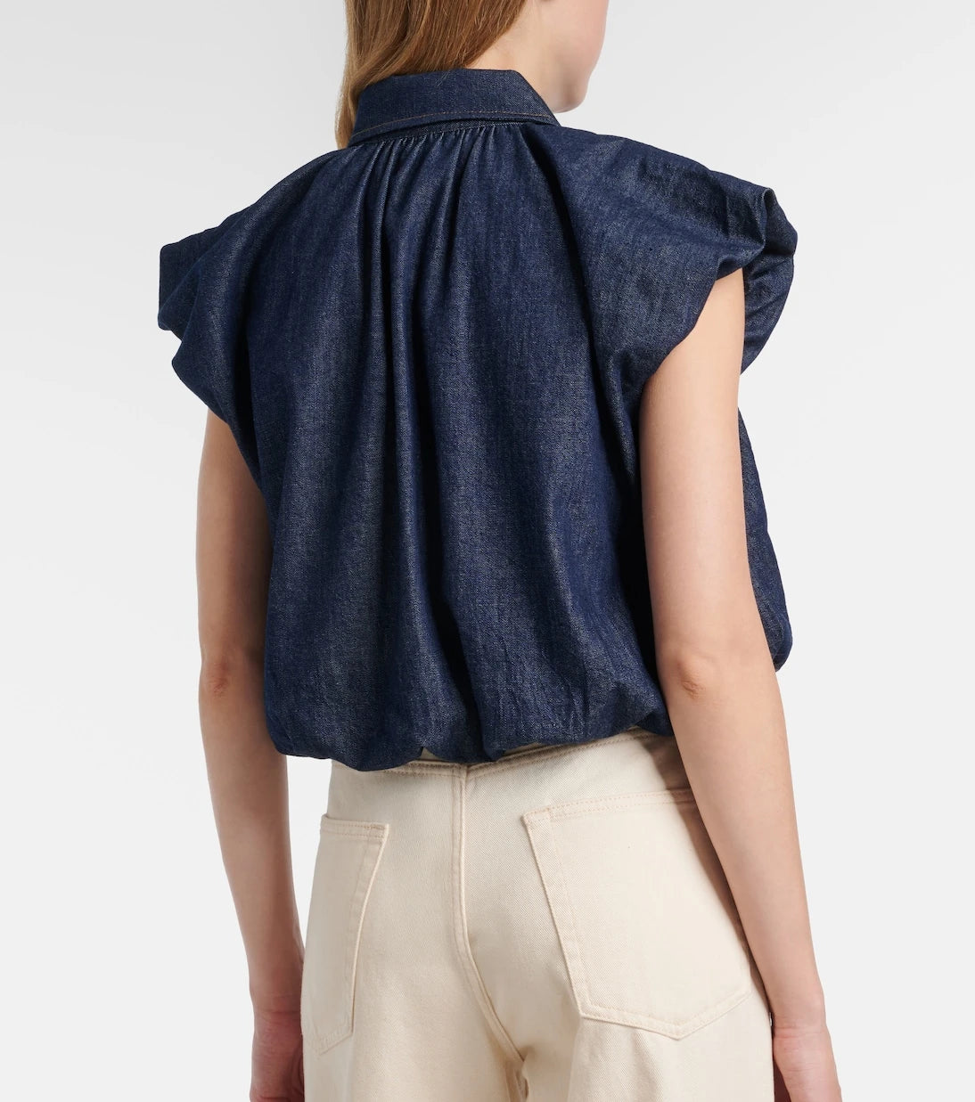 Frame - Shell denim blouse