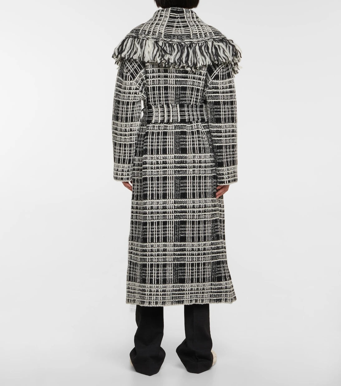 Dorothee Schumacher - Checked Comfort wool-blend cardigan