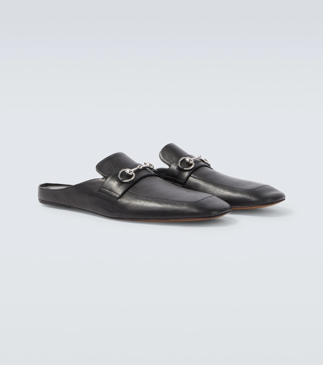 Gucci - Ragazzo leather mules