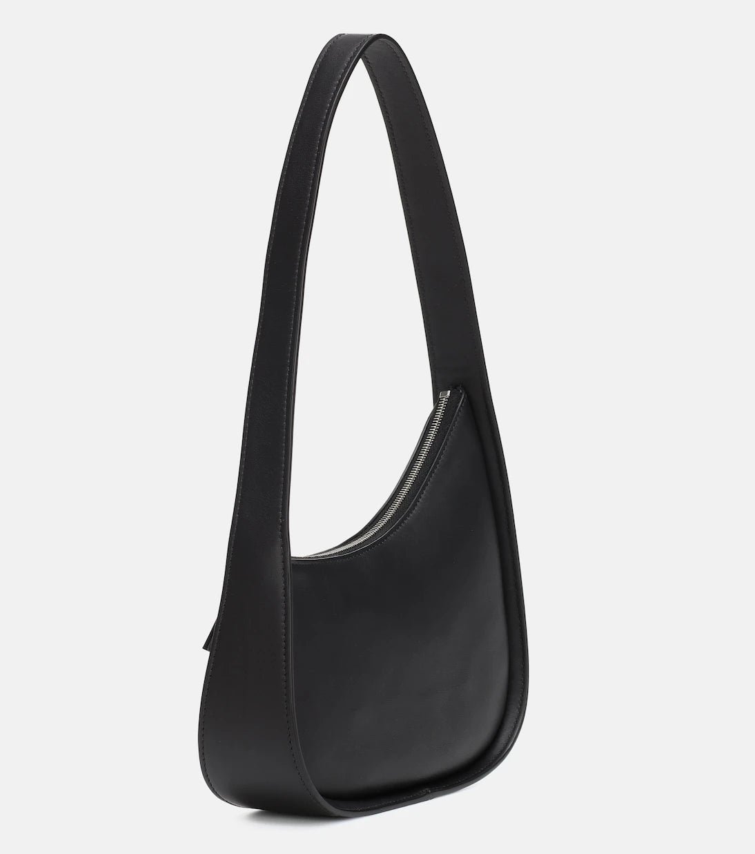 The Row - Half Moon leather shoulder bag