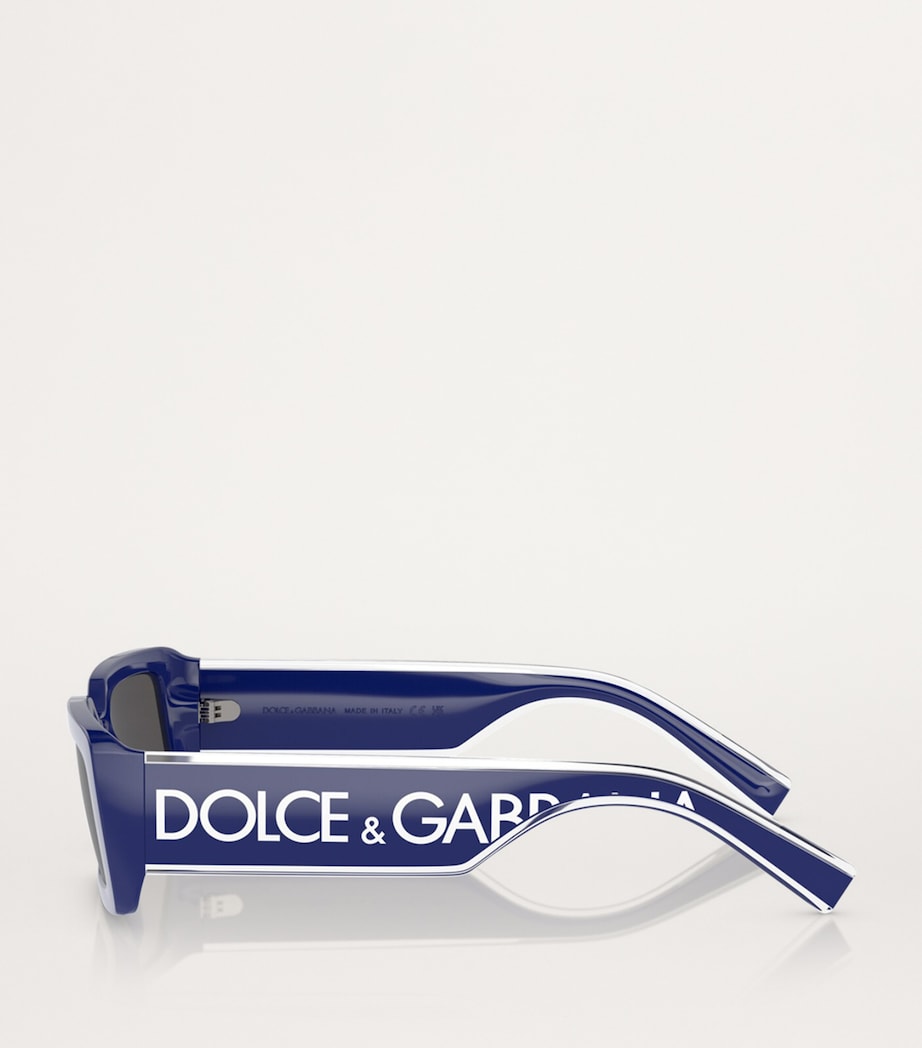 Blue Injected 0DG6187 Sunglasses