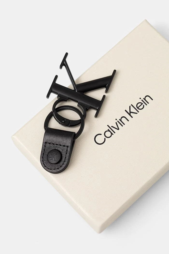 Calvin Klein ключодържател мъжки от кожа