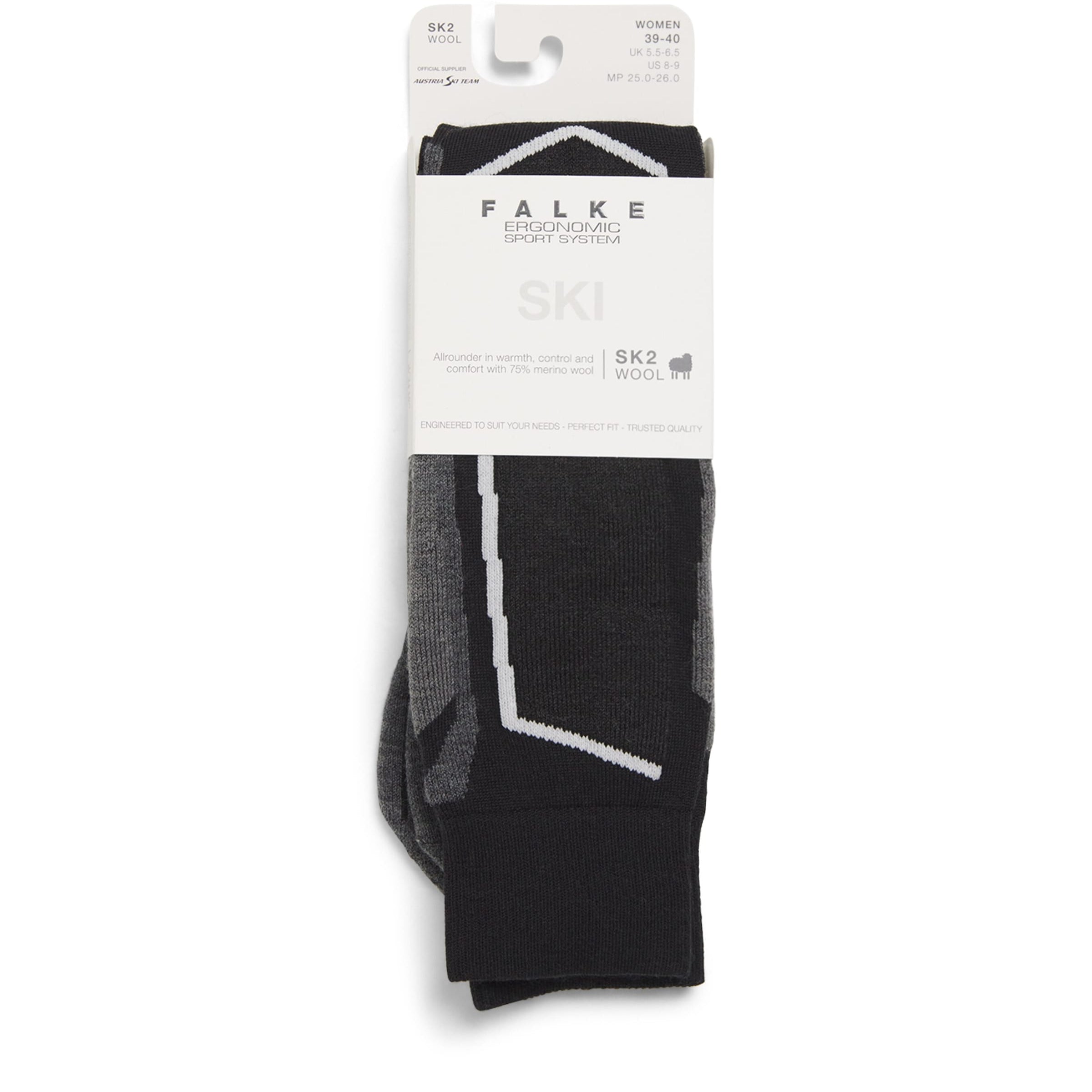 Falke Multi Virgin Wool-Blend SK2 Skiing Socks