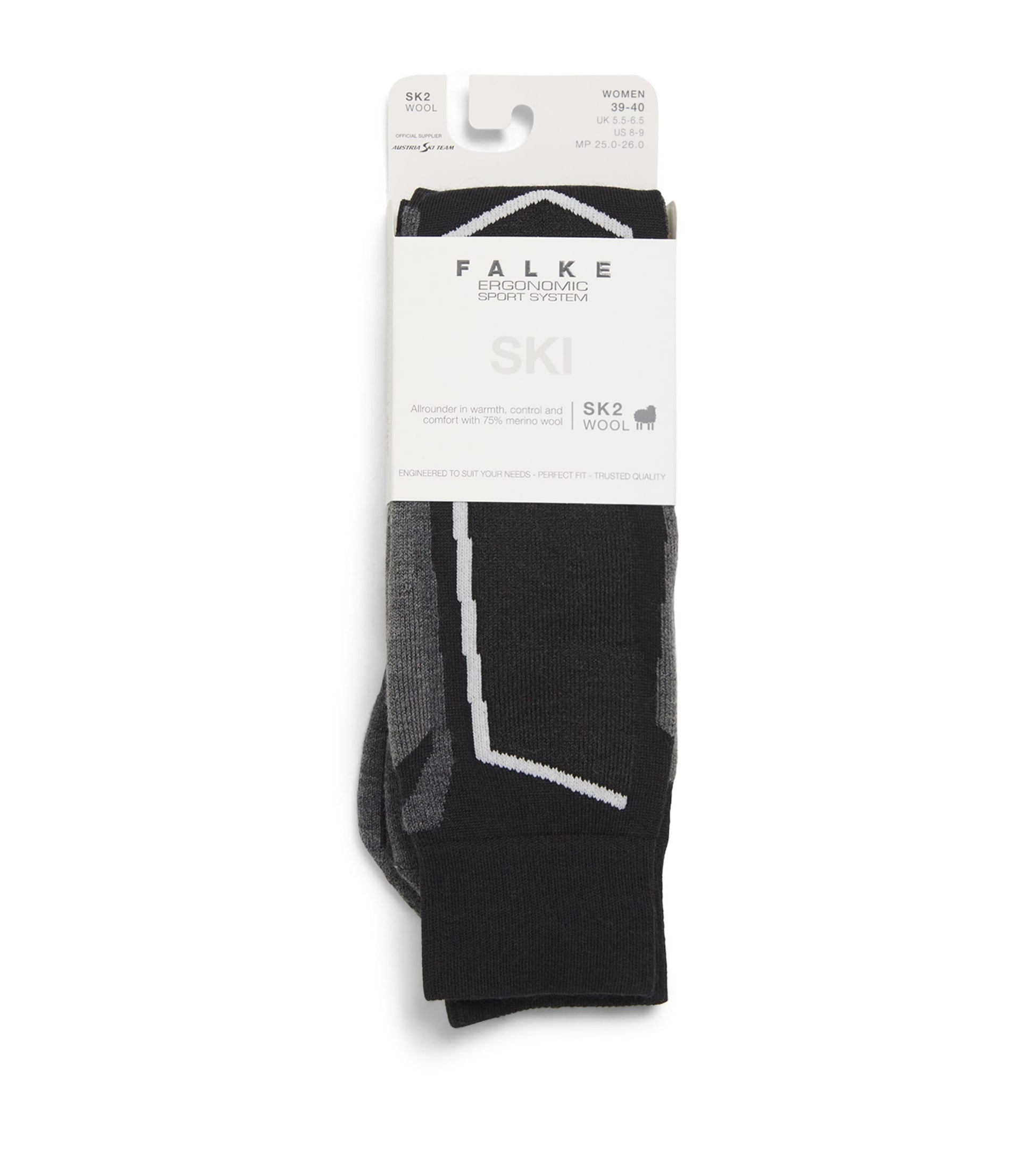 Falke Multi Virgin Wool-Blend SK2 Skiing Socks