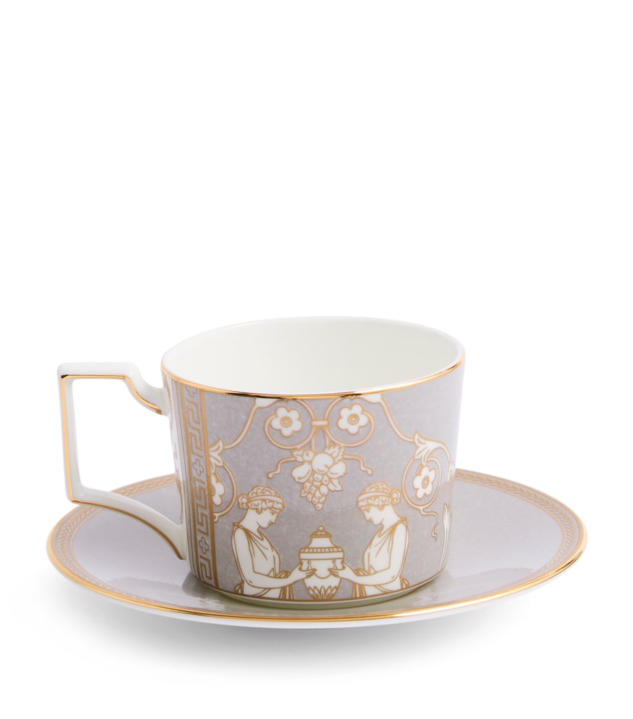 Renaissance Teacup and Saucer