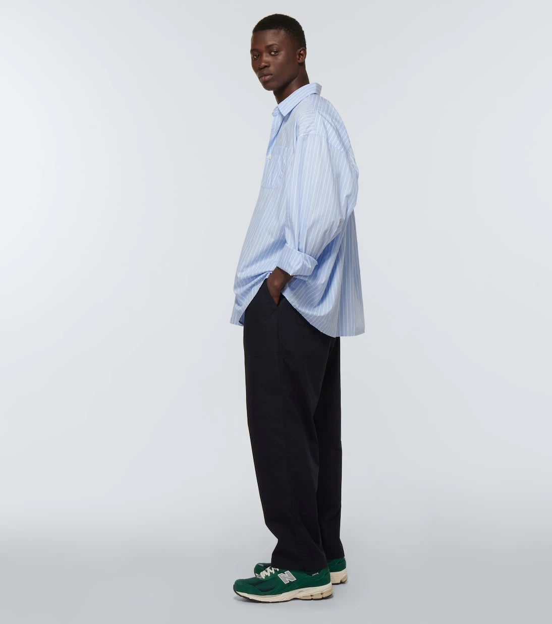 New Balance - 2002R Suede and leather sneakers