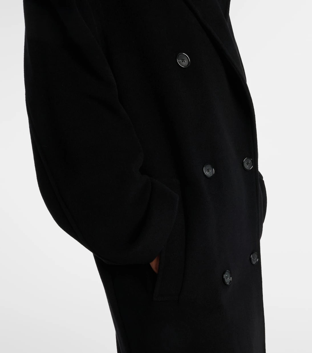 Toteme - Double-breasted wool-blend coat