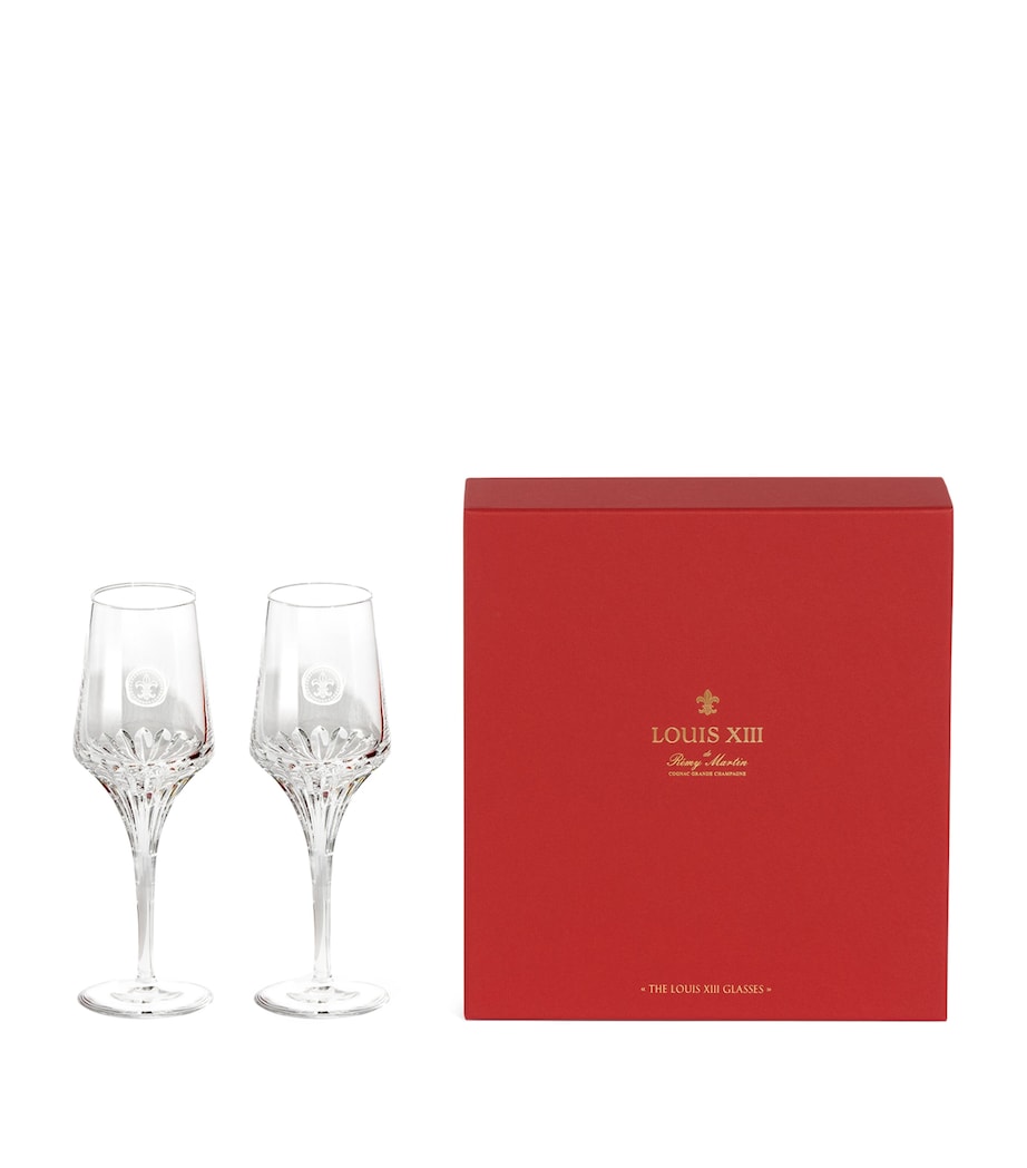 Set of 2 Crystal Louis XIII Pillet Glasses (50ml)