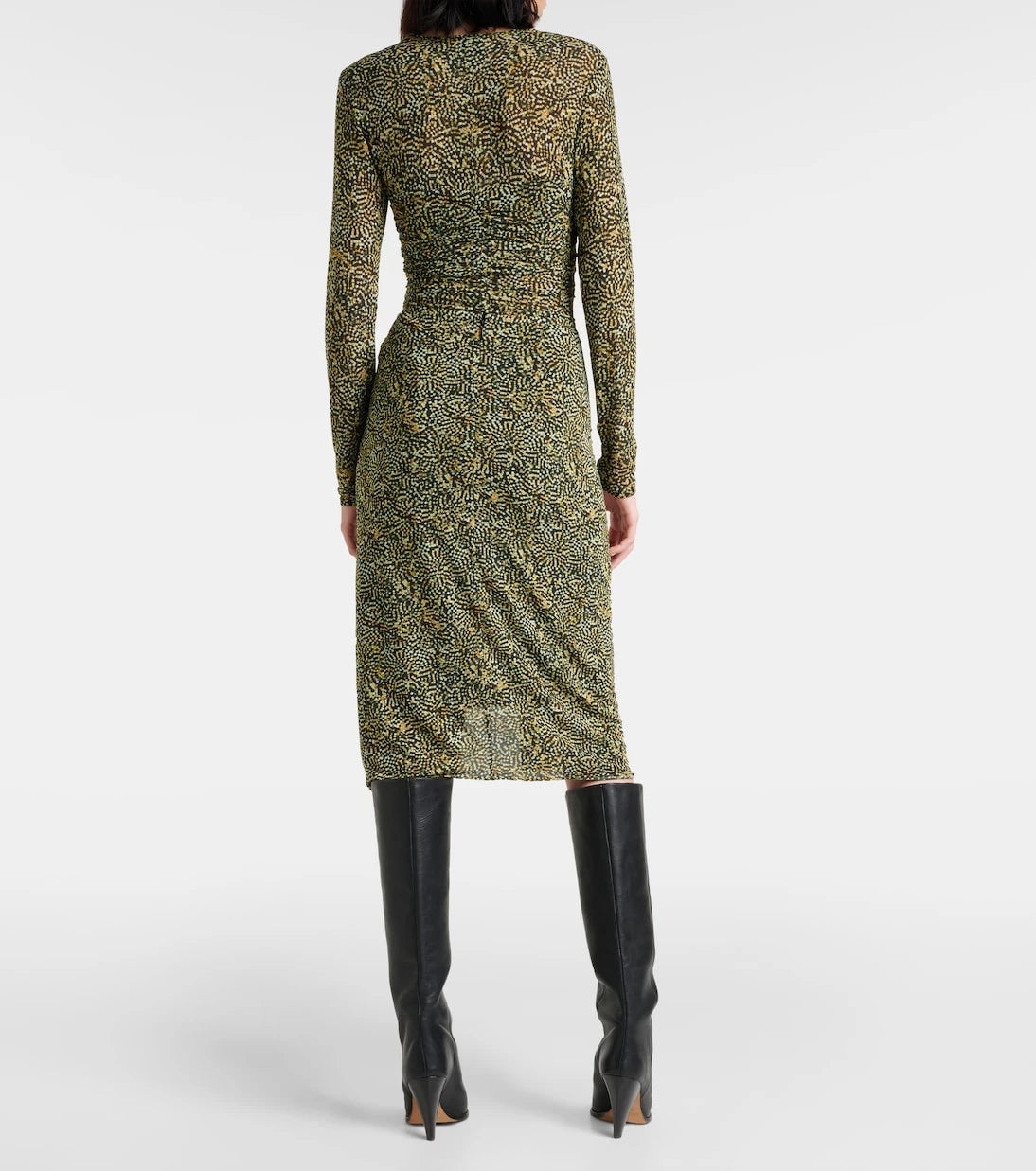 Isabel Marant - Draped jersey midi skirt