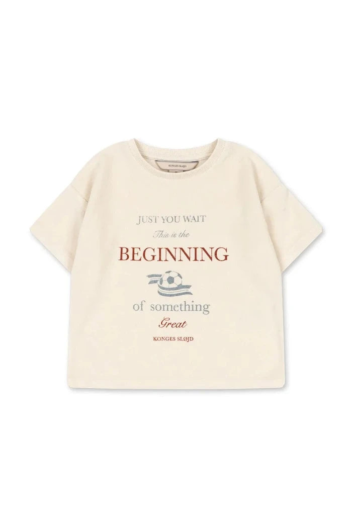 Детска тениска Konges Sløjd ITTY TEE GOTS