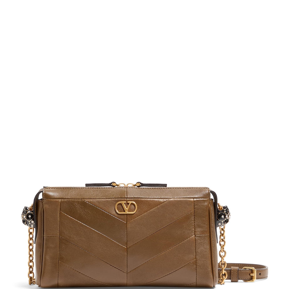 Small Lambskin Panthea Shoulder Bag