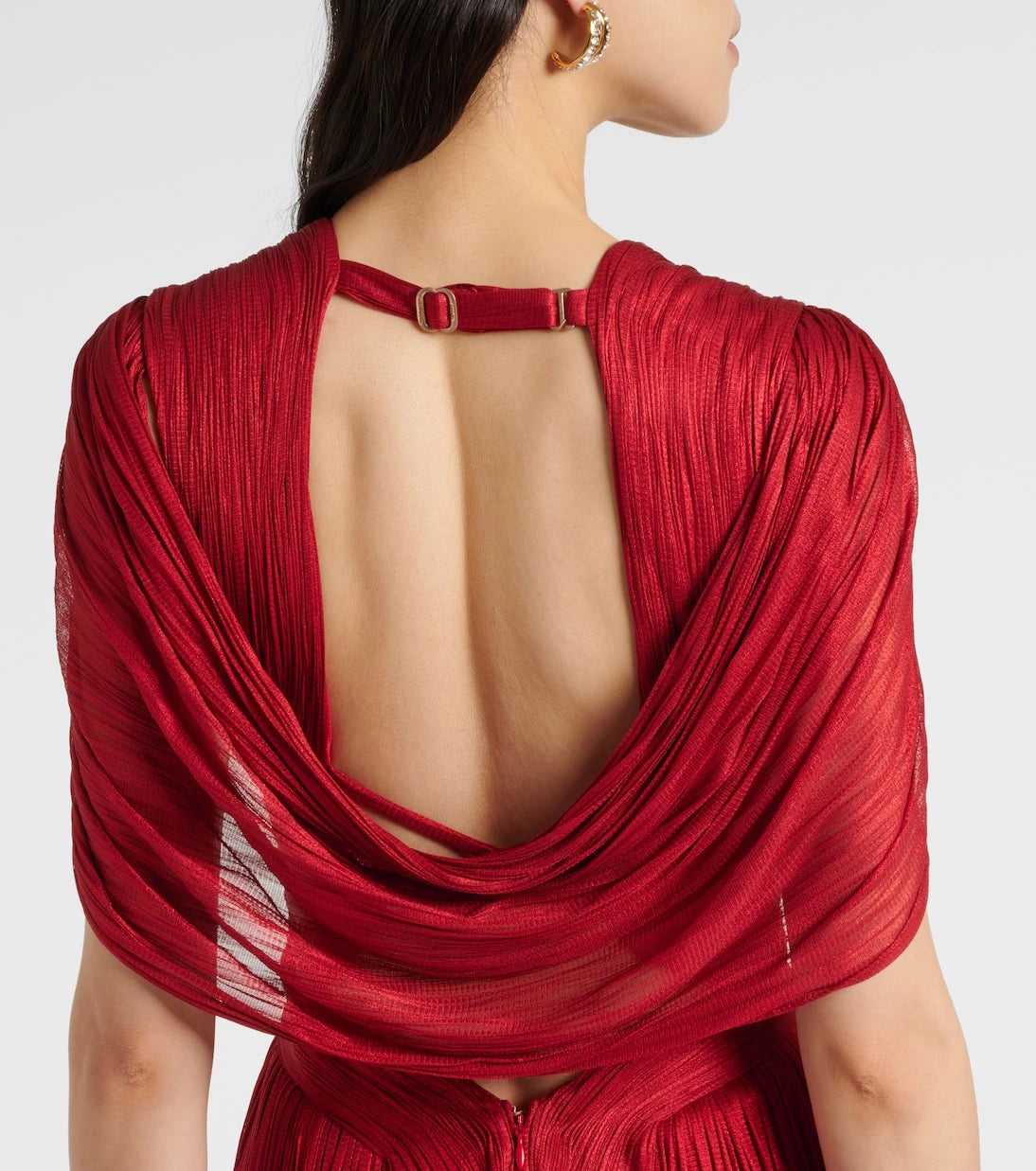 Maria Lucia Hohan - Laurel caped silk gown