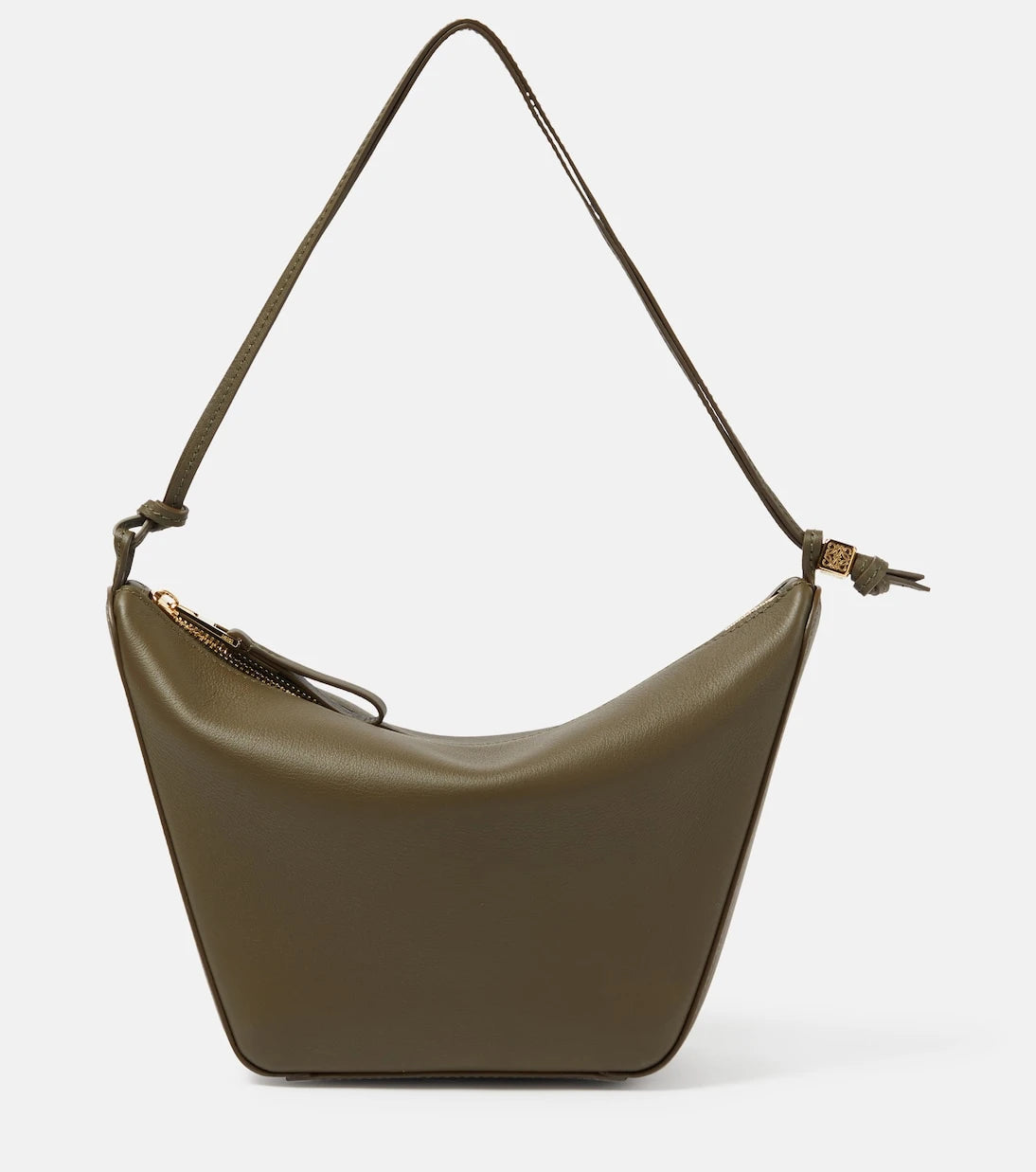 Loewe - حقيبة كتف هاموش ميني جلدية