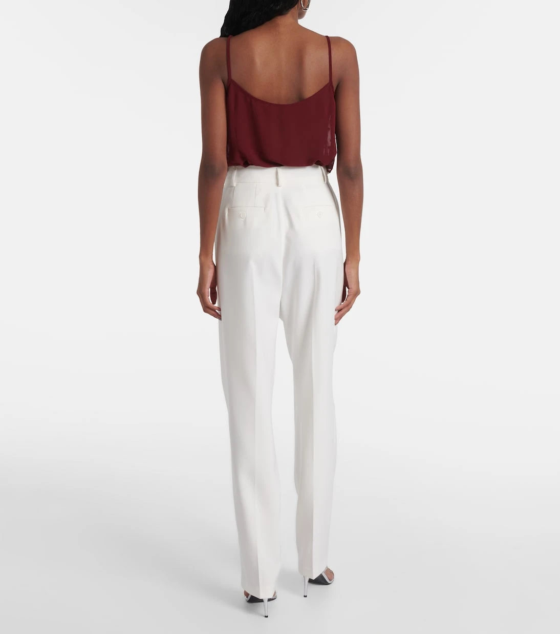 The Frankie Shop - Bea high-rise straight pants