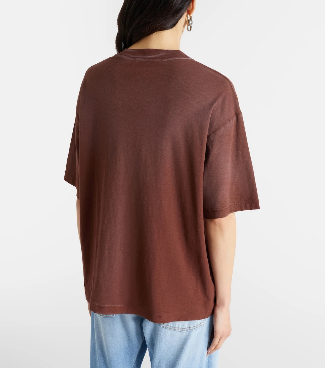 Acne Studios - Logo cotton and hemp jersey T-shirt