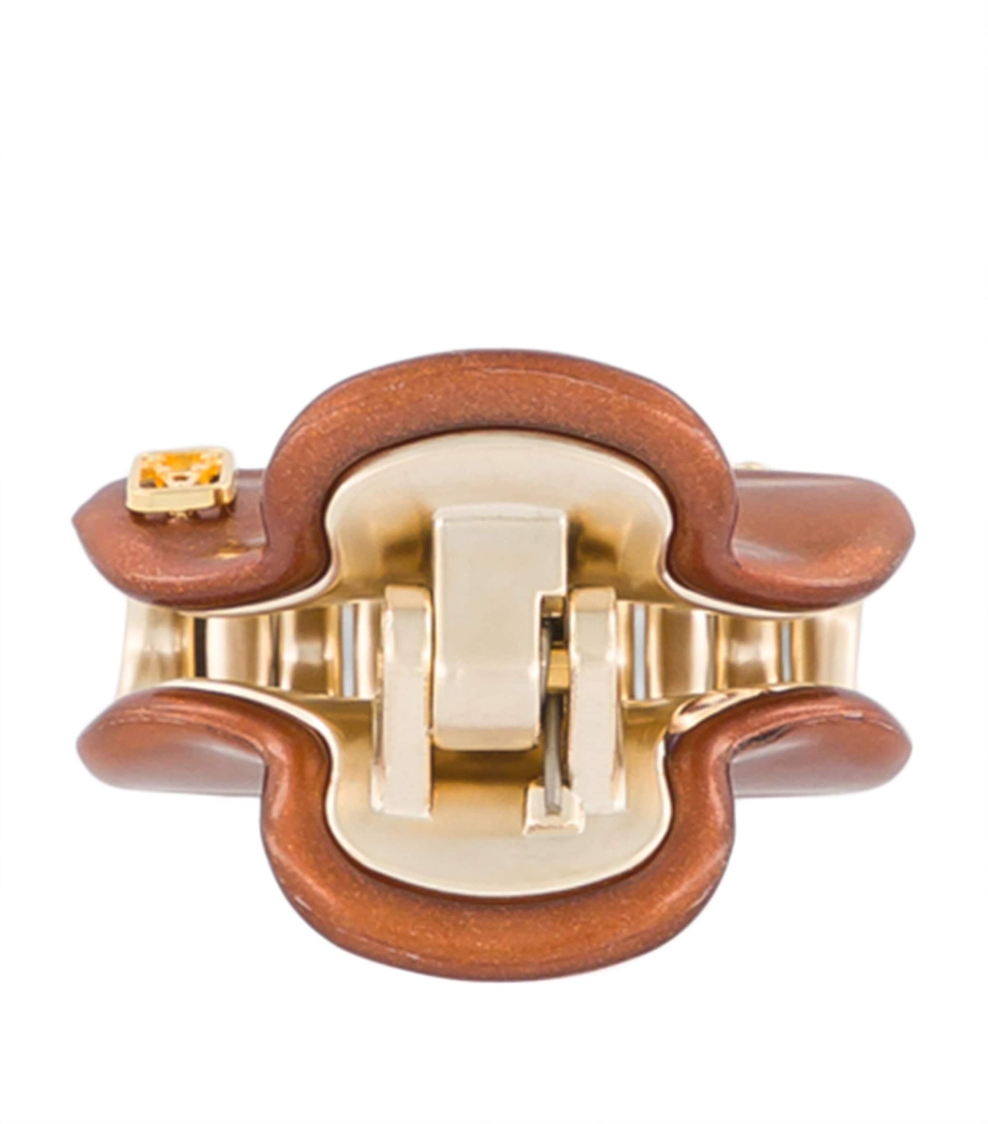 Alexandre de Paris Gold-Plated Claw Hair Clip