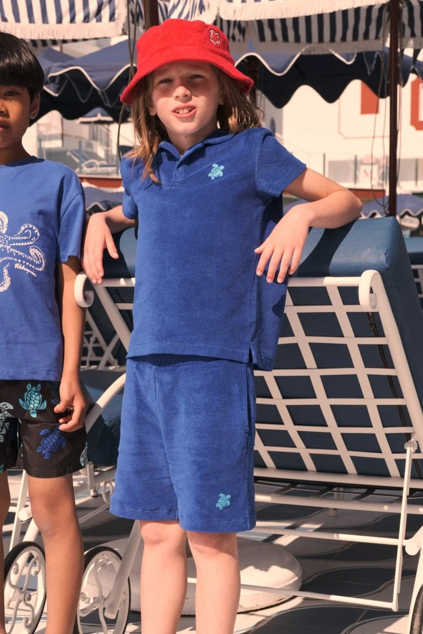 Vilebrequin Kids - Goh cotton terry shorts