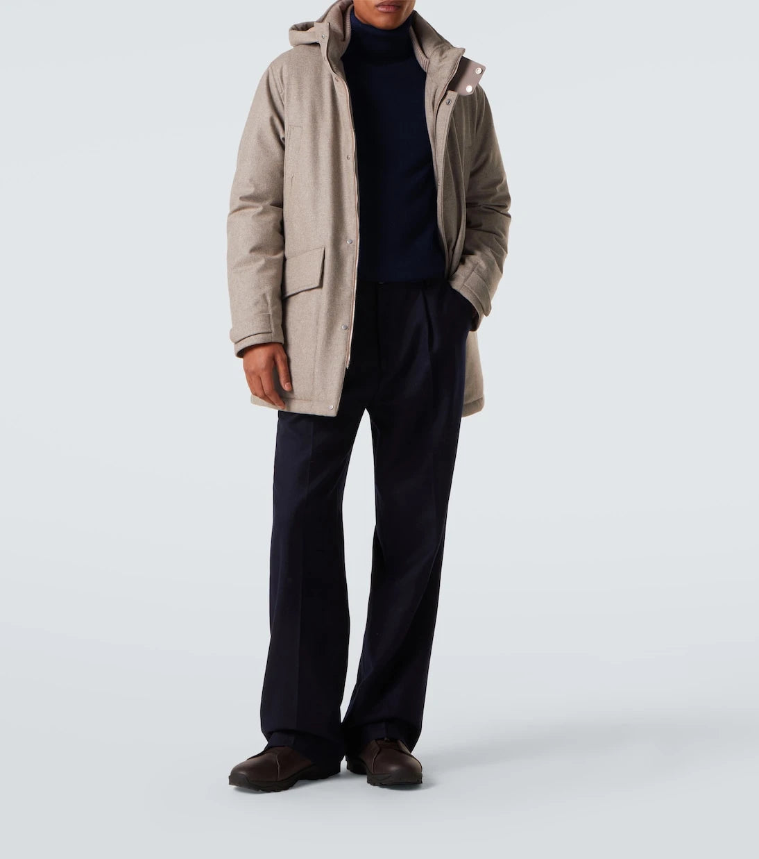 Zegna - Wool down jacket