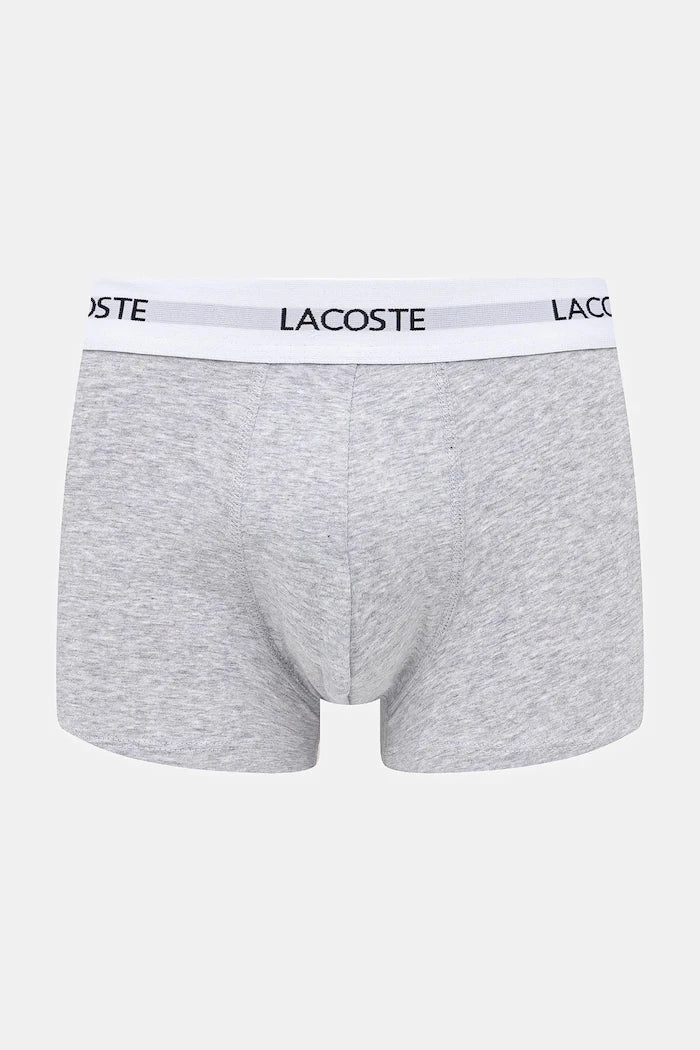 Lacoste erkek pamuklu elastan dar kesim boxer 3'lü