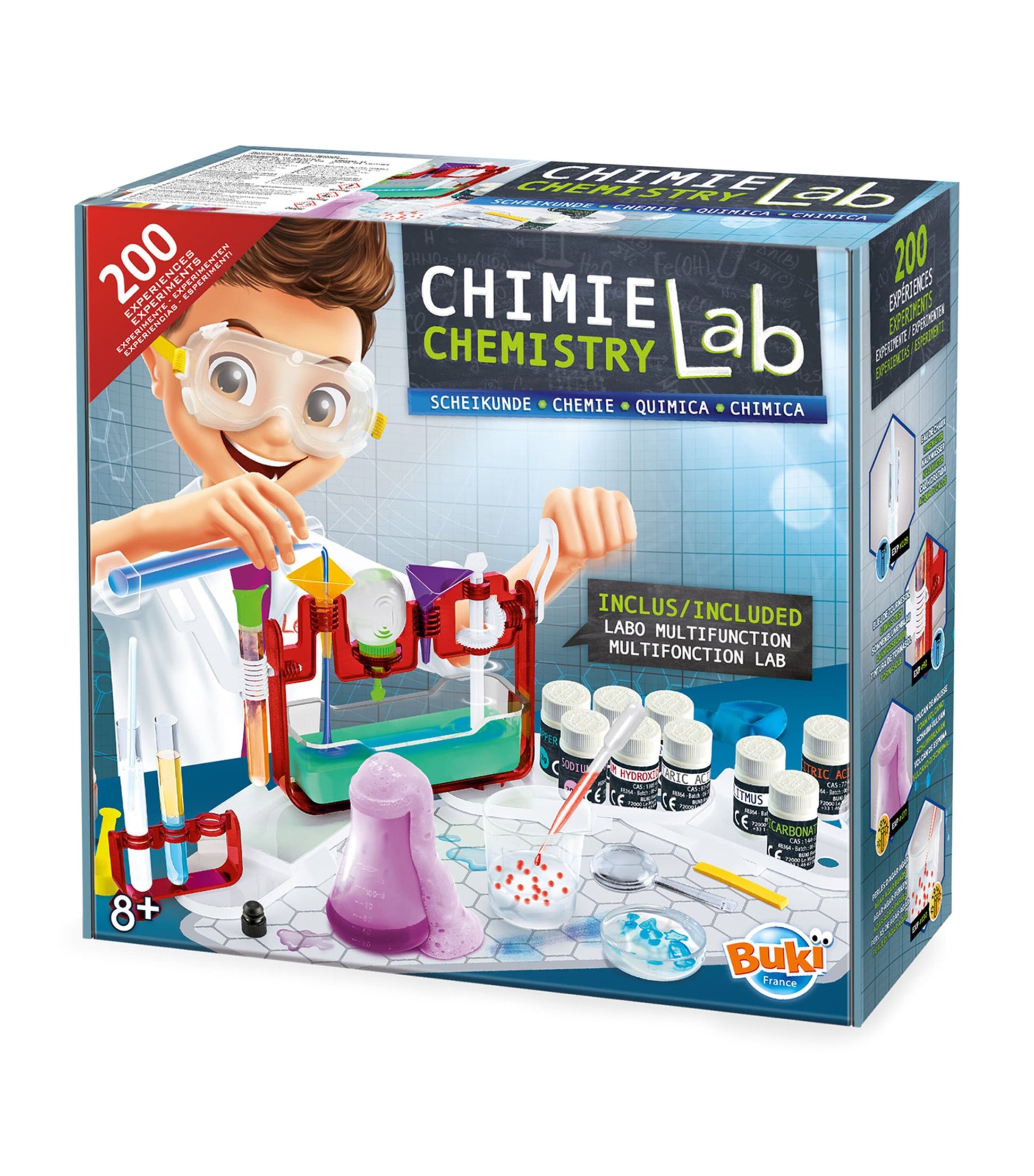 BUKI Chemistry Lab with 200 Experiments